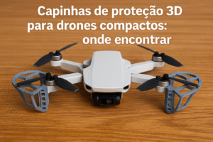 Capinhas de proteção 3D para drones compactos: onde encontrar