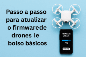 Passo a passo para atualizar o firmware de drones de bolso básicos