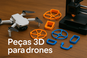 Como imprimir peças sobressalentes para seu drone em 3D